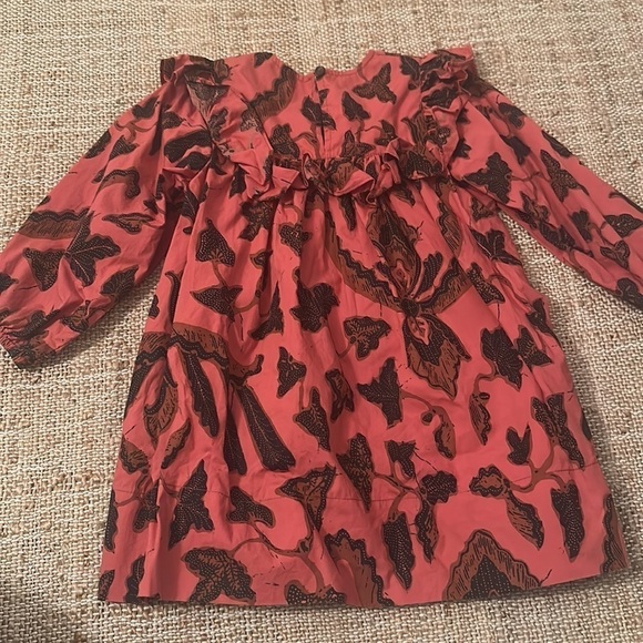 Ulla Johnson RARE Kids Kimaya Red Floral Dress - Picture 6 of 11